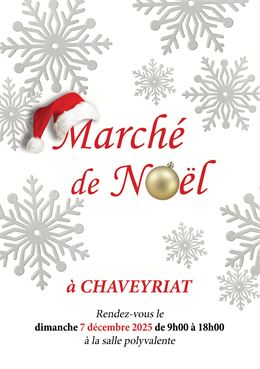 Marché de noël - comité des fêtes de Chaveyriat
