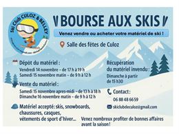 Bourse aux skis - skiclubculozbelley