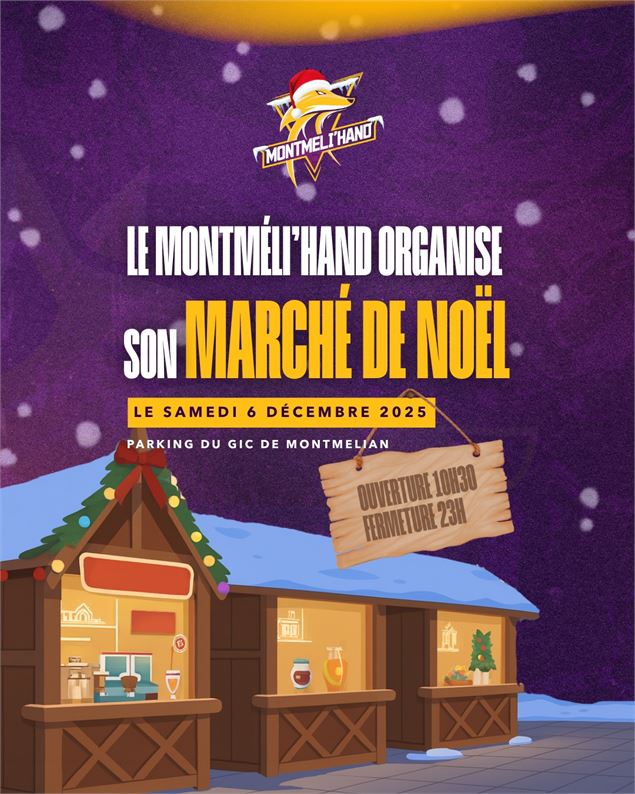 Marché de Noël - Montmeli'hand