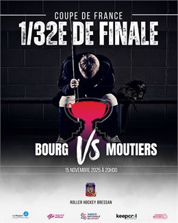 Affiche Roller Hockey Bressan contre Moutiers - Credit_Roller Hockey Bressan
