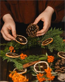 Animation Noël  à la bibliothèque municipale de Pizay_Pizay