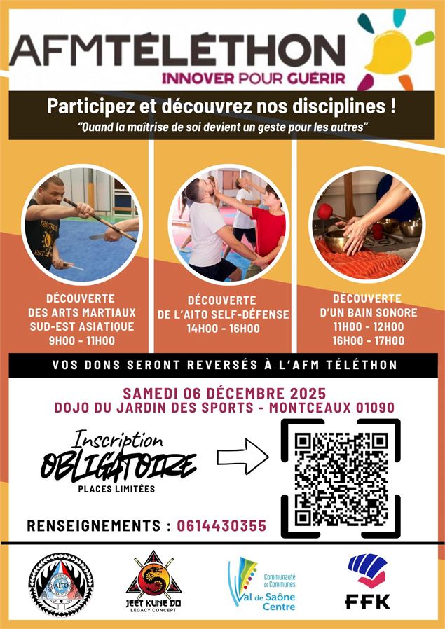 Animations pour le téléthon_Montceaux