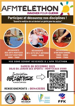 Animations pour le téléthon_Montceaux
