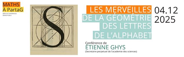 Les merveilles de la géométrie des lettres de l’alphabet