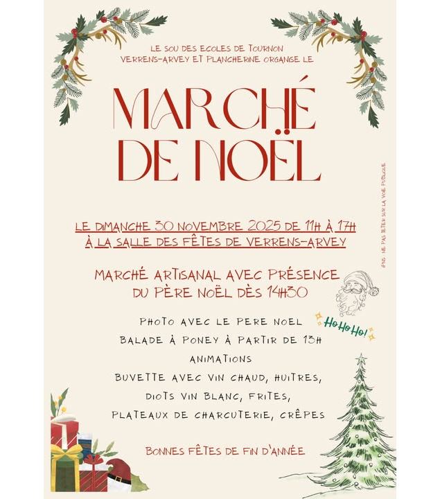 Marché de Noël_Verrens-Arvey