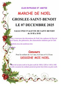 Marché de Noël à Saint Benoit_Groslée-Saint-Benoit - Club Entraide et Amitié