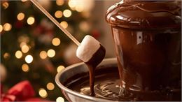 Fontaine en chcocolat et chamallow - OT