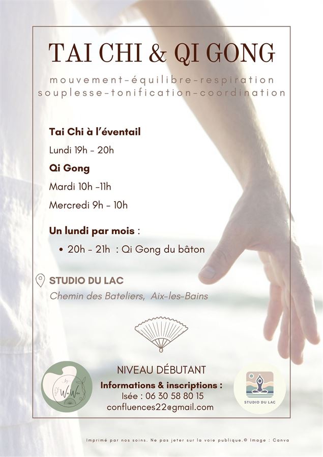 Cours de Qi Gong - Confluences