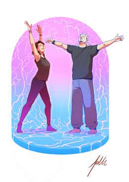 Rituels, pratiques somatiques et PolyVagales - David / F.Delattaignant pour A'Tchambé