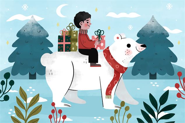 Image de conte de Noël - Freepik