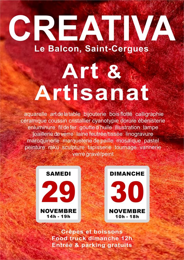 Affiche CREATIVA - Association CREATIVA