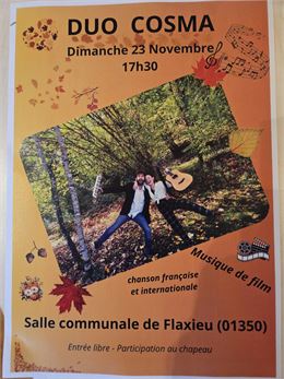 Concert du duo Cosma_Flaxieu