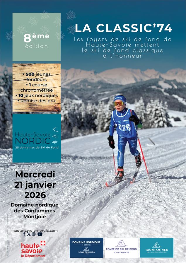 Haute-Savoie Nordic : La classic'74_Les Contamines-Montjoie