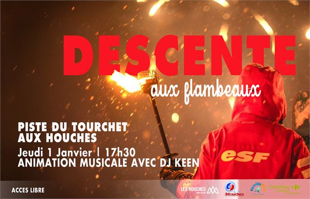 Descente aux flambeaux_Les Houches