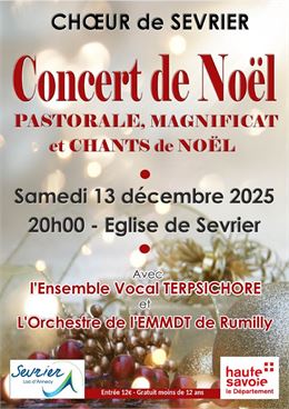 Concert de Noël : pastorale, magnificat et chants de noël_Sevrier - Chœur de Sevrier