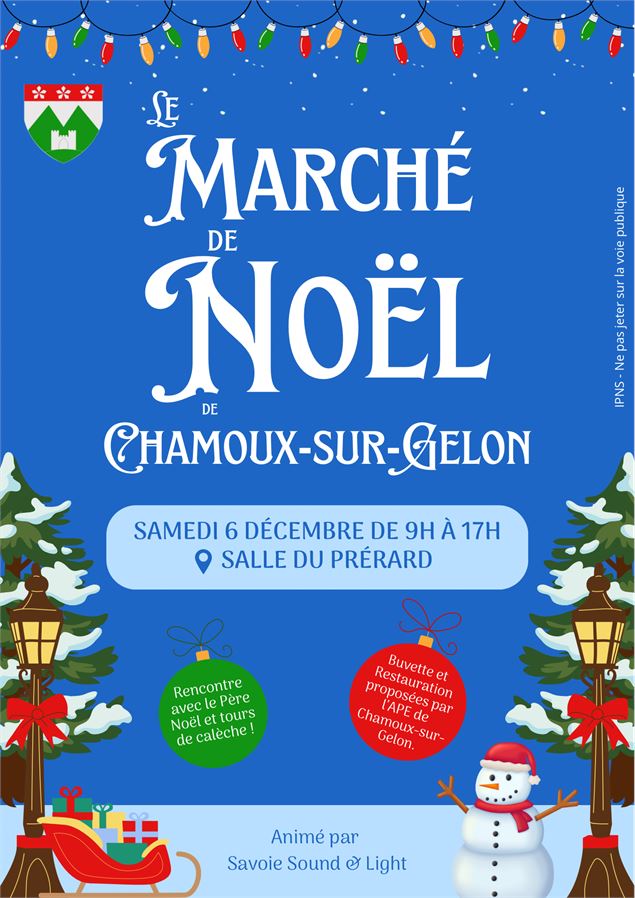 Marché de Noël Chamoux-sur-Gelon - Mairie Chamoux-sur-Gelon