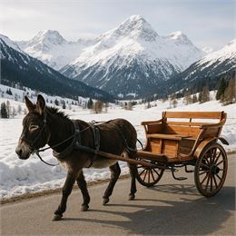 La balade avec les ânes_Bourg-Saint-Maurice