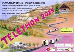 Téléthon 2025 : l’Union Cycliste Nivolet se met en selle pour faire grimper les dons !_Saint-Alban-L