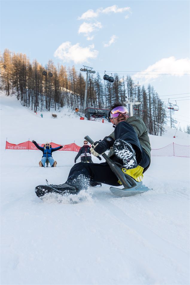 Yooner entre amis à Val d'Isère - Elisa Vercueil - Val d'Isère Tourisme