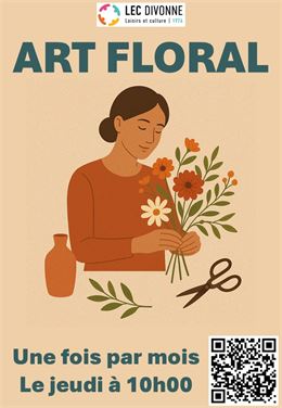 Art floral : Bouquet de fleurs fraîches - LEC Divonne