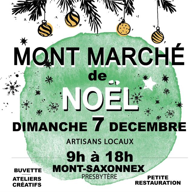 Mont Marché de Noël_Mont-Saxonnex