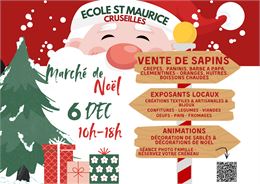 Marché de Noël - école Saint Maurice - Copyright: canva