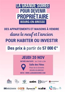 La Grande Soirée pour Devenir Propriétaire - Agence Carma