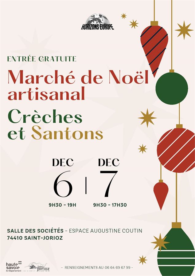 Marché de Noël artisanal 