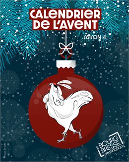 Visuel Calendrier de l'Avent - Grand Jeu de Noël_Bourg-en-Bresse - ©OTBBD