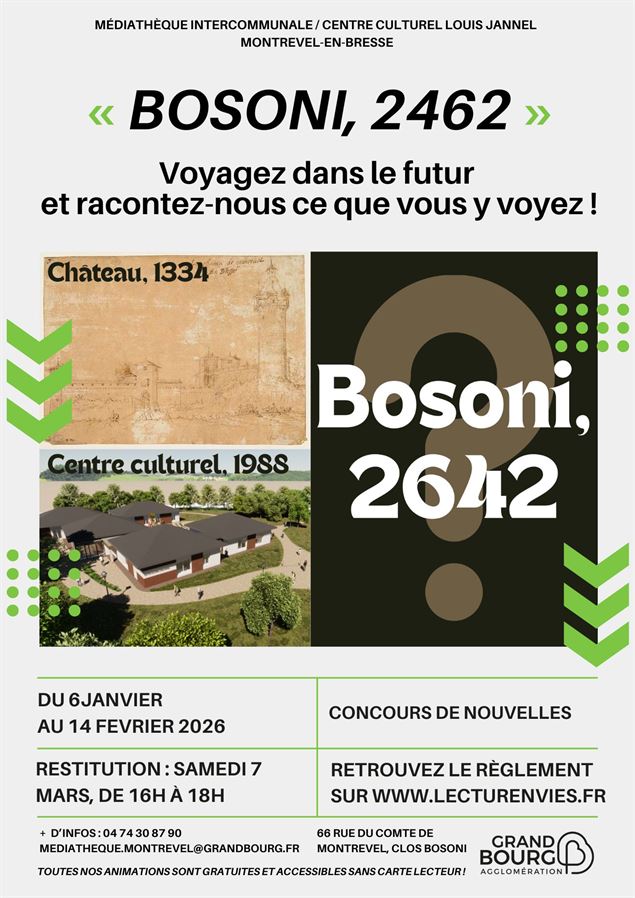 Affiche concours de nouvelles - Droits réservés