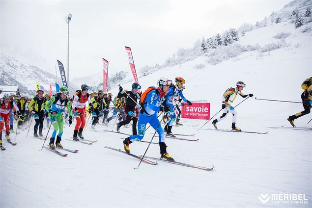 Championnats de France de Ski Alpinisme Verticale Race_Méribel - Sylvain Aymoz