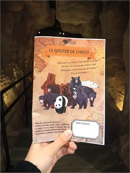 Jeu de piste : le goûter de Choco_Entremont-le-Vieux - Musée de l'ours des cavernes