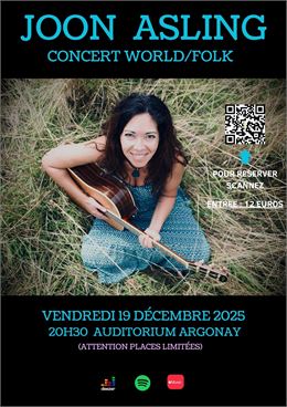 Concert : Joon Asling_Argonay - Aurélie Dudragne