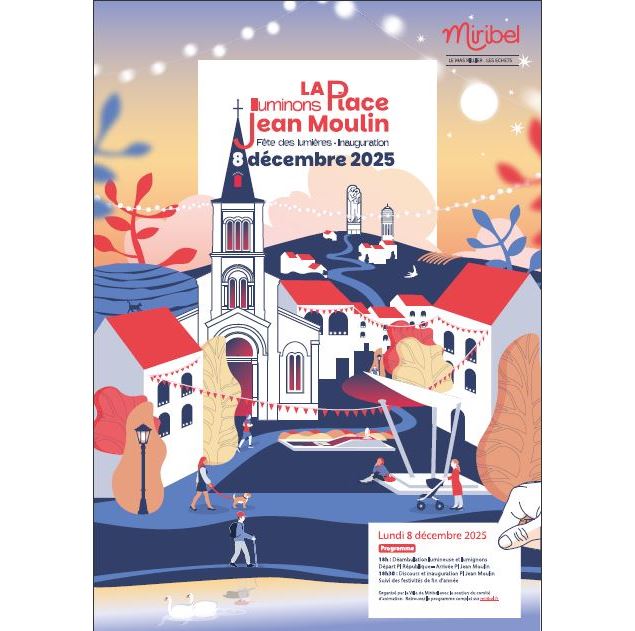 Illuminons la place Jean Moulin - Comité des Fêtes