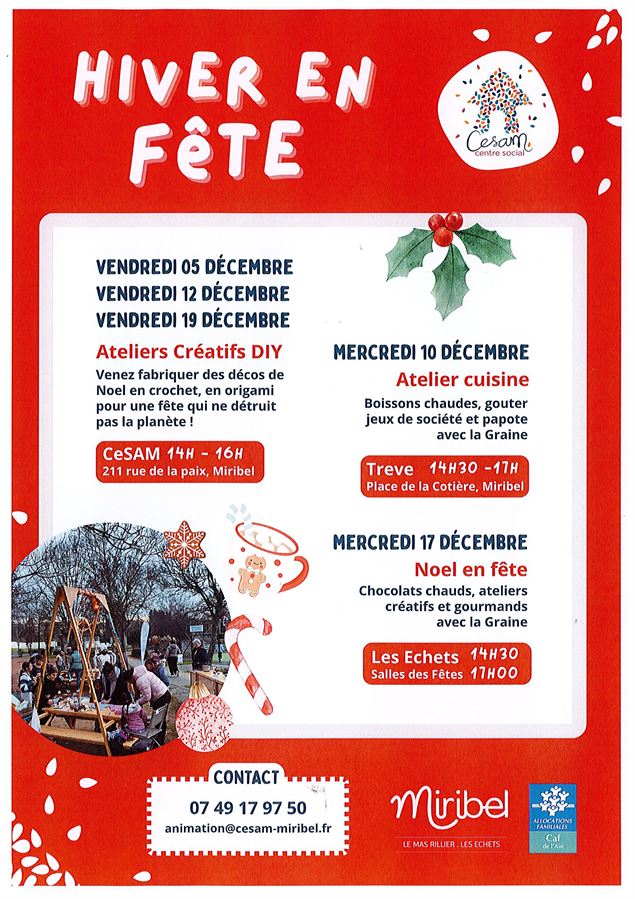 Marché de Noël - Cesam