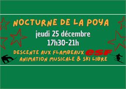 Les nocturnes de ski à la Poya_Vallorcine - vallo