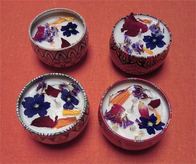 Atelier créatif : Bougie en cire de soja_Morzine