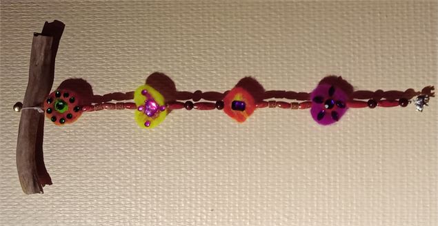 Atelier créatif : Guirlande de sujets en laine feutrée_Morzine