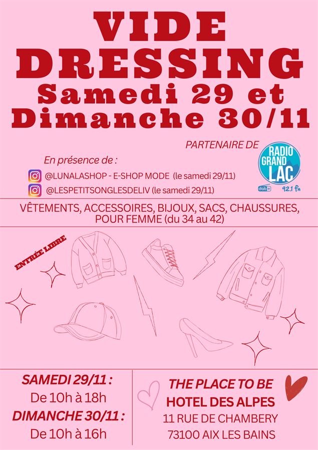 AFFICHE VIDE DRESSING - RAS