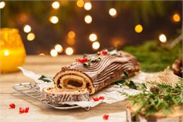 Bûche de noël - Thonon Tourisme