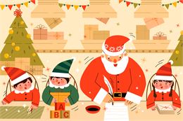 Illustration Atelier de Noël - Freepik