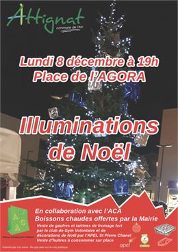 Illuminations de Noël_Attignat_2025 - ©Mairie_Attignat