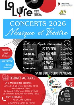 Concerts annuels de la Lyre_Saint-Didier-sur-Chalaronne