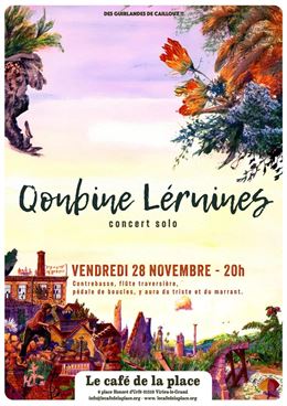 Concert "Qonbine Léruines" au Café de la Place_Virieu-le-Grand - Café de la Place
