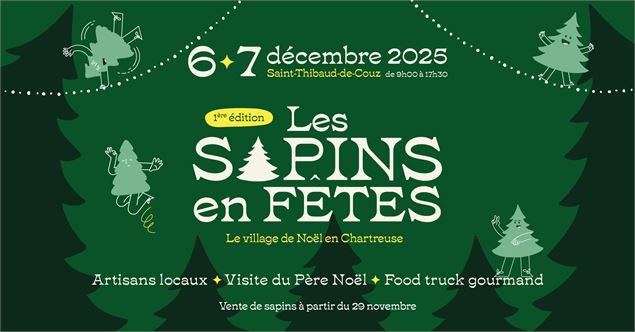 Les sapins en fête - Sapins de chartreuse