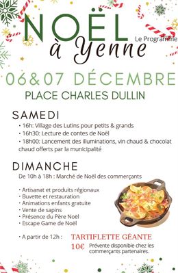 Marché de Noël de Yenne_Yenne