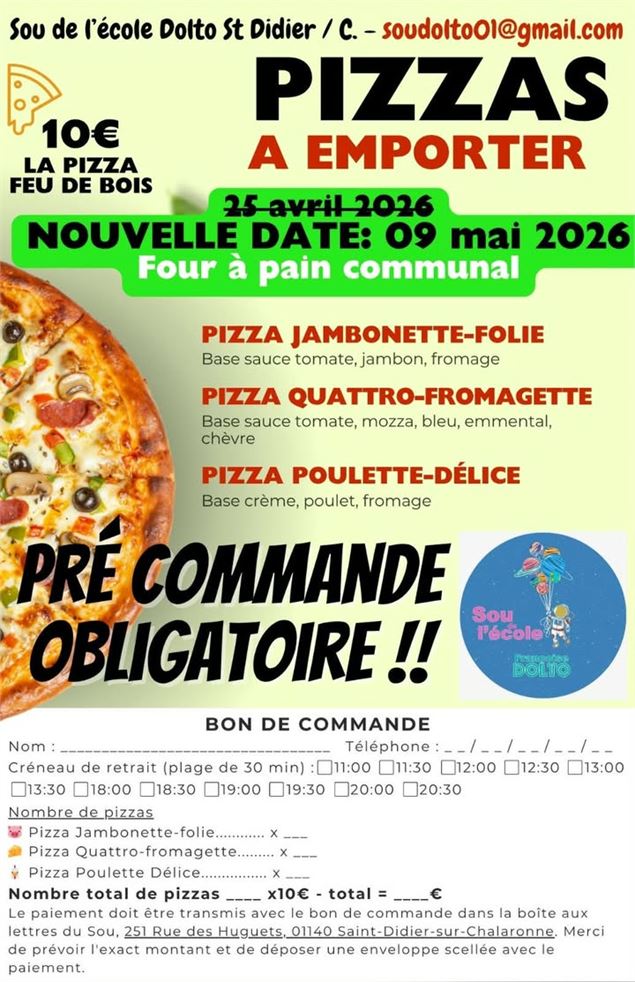 Vente de pizzas_Saint-Didier-sur-Chalaronne