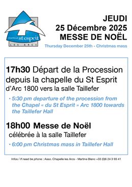 Messe de Noël_Les Arcs