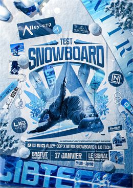 Nitro snowboard test x Alley Oop_Les Contamines-Montjoie - Nitro Snowboard