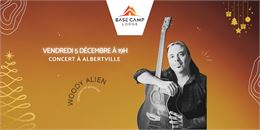 Concert live avec le chanteur et guitariste  Woody Alien_Albertville